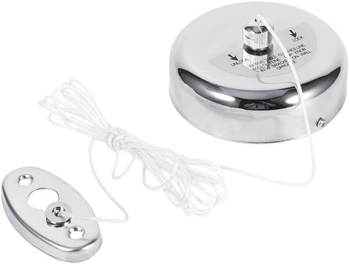 FTVOGUE Stainless Steel Retractable Clothesline Hanging Dryer for Shower Room Bathroom Laundry