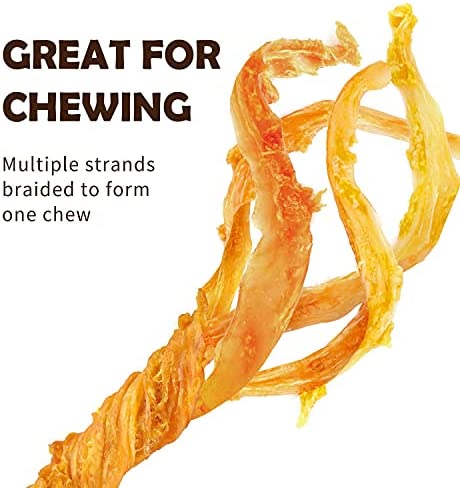 Afreschi Turkey Tendon Dog Treats for Signature Series, All Natural Human Grade Dog Chew, Ingredient Sourced from USA, Hypoallergenic, Easy to Digest, Rawhide Alternative, 1 Unit/Pack Bone (Large)