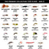 Ventures Fly Co. | 122 Premium Hand Tied Fly Fishing Flies Assortment | Two Fly Boxes Included | Dry, Wet, Nymphs, Streamers, Wooly Buggers, Terrestrials | Trout, Bass Lure Set, Kit, Gift