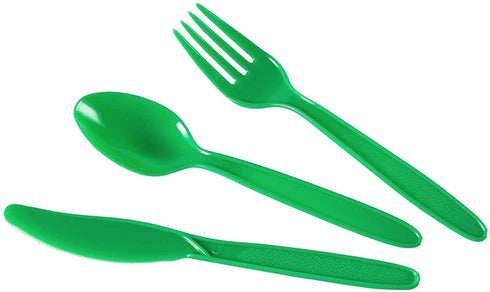 Hawaiian Luau Dinnerware Set, Tropical Party Supplies (Serves 24, 144 Pieces)