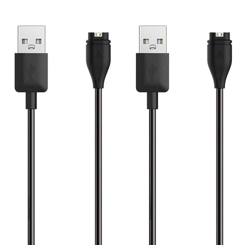 EXMRAT Compatible with Garmin Instinct Charger, Replacement Charging Cable for Garmin Instinct Smart Watch (2-Pack))