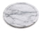 LUANT Circular Marble Stone Decorative Tray for Counter, Vanity, Dresser, Nightstand or Desk, Diameter 8 Inches