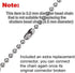 TecUnite 2 Pieces 3.2 mm Beaded Pull Chain Extension with Connector, Each 10 Feet Beaded Roller Chain with 10 Matching Connectors (Multicolors A)