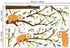 decalmile Large Tree and Sloths Wall Decals Kids Wall Stickers Baby Nursery Childrens Bedroom Wall Decor (Tree Size: 46 Inches)