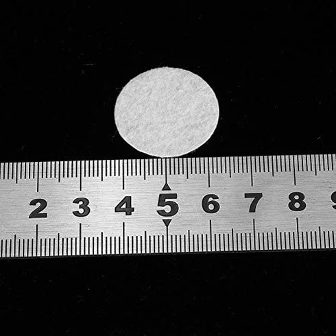 microdermabrasion Machine Filter Pads Microdermabrasions Filters, 500pcs Replacement Sponge Cotton Filter Round Filtering Pads for Blackhead Removal Beauty Machine(25mm)