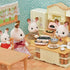 Calico Critters Kitchen Island, Toy Dollhouse Furniture and Accessories Set