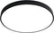 LED Flush Mount Ceiling Light,9in 6500K Cool White 12W 100W Equivalent,Round Lighting Fixture for Closets,Kitchens,Stairwells,Basements,Bedrooms,Washrooms Black