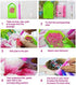 DIY 5D Unicorn Full Drill Diamond Painting by Number Art Kits for Adults Kids Home Wall Decor 11.8x15.7 inch (Unframe)