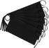 Syntus 6 Pack 3 Pockets 100% Cotton Waist 11.5-inch Long Kitchen Cooking Restaurant Bistro Craft Garden Half Aprons for Men, Women, Chef, Baker, Servers, Waitress, Waiter, Craftsmen, Black