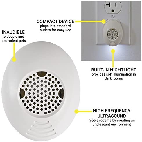 Victor Mini M753SN Ultrasonic with Nightlight, 3-Pack ,White
