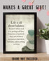 "Life is All About Balance"- Motivational Quotes Wall Art-8 x 10"- Modern Typographic Wall Print- Ready to Frame. Inspirational Home Decor. Office-Studio Decor. Give Yourself Permission To Do Nothing!
