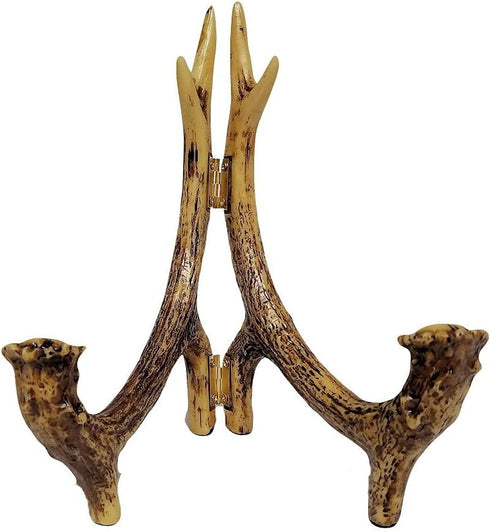 Slifka Sales Co. Antler Decor Easel/Display Stand for Plates, Books, Photos