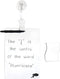 Shower Thoughts Board—Shower Whiteboard | Waterproof White Board | Writing on The Bathroom Wall | Shower Notes, Shower Notepad, Goal Board, Shower Pad, Love Notes—by ShowerThoughts Co.