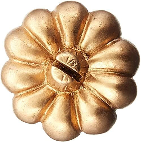 Kate Aspen Fall Decor Mini Gold Pumpkin Place Card Holder (Set of 6), Perfect for Thanksgiving Table Decor, Fall Themed Weddings, Bridal Brunches