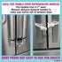 Kiscords Baby Safety Cabinet Locks for Handles Child Safety Cabinet Latches for Home Safety Strap for Baby Proofing Cabinets Kitchen Door RV No Drill No Screw No Adhesive /4 Pack (Black)