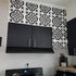 Lindin 3PCS Tile Stencil 12x12 Inch - Large Stencils Painting for Floor Wall Furniture Fabric Wood - Reusable Art Mandala Stencils Painting (Style 2)