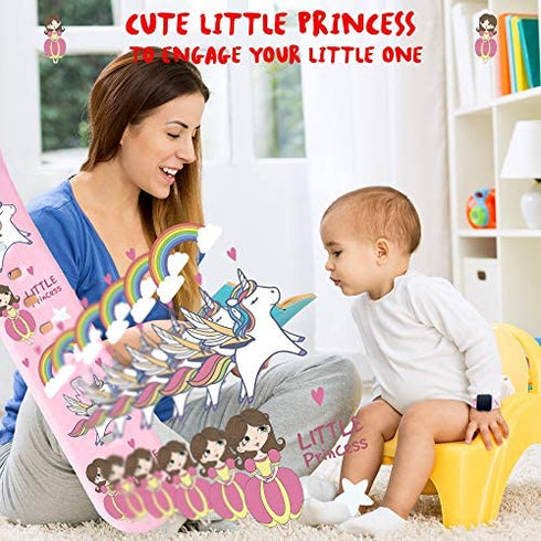 Potty Training Toilet Timer Watch for Girls, Fun Flashing Lights, Music, Water Resistant for Seat, Rechargeable, Smart Sensor, No Time Alarm, Amazing Kids, Baby & Toddler Potty Train Toilet Timer Pink