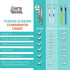 GuruNanda Stainless Steel Tongue Scraper (Pack of 2), Fight Bad Breath, Medical Grade 100% Stainless Steel Tongue Cleaner, Tongue Scraper For Adults and Kids, Great For Oral Care, Travel Friendly
