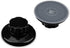 SANNO Adhesive & Suction Shower Caddy, Deep Bathroom Basket Suction Cup Large Shower Caddy Bath Organizer Kitchen Storage Basket for Gel Holder Bathroom Storage Shampoo, Conditioner,Stainless Steel