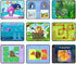 LeapFrog RockIt Twist Dual Game Pack: Penelope Penguin: Pet Detective and Animals, Animals, Animals