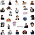 The Twilight Saga Stickers for Hydro Flask, 50pcs Waterproof Vinyl Decal for Laptop Water Bottle Phone Skateboard Bike (Robert Pattinson)