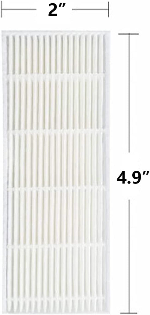 JoyBros Replacement Spare Parts Hepa Filter Side Brush Accessories Fit for OKP Life K2 K3 K4 Lefant M210 M210S M210B M213 Robot Vacuum Cleaner (6 Hepa Filter+ 8 Side Brush)
