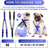2 Pieces Dog Diaper Suspenders Belly Bands Canine Harness Keep Diaper on Your Dog for Small Medium and Large Dogs (Black, Blue,Medium)