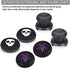 Playrealm FPS Thumbstick Extender x 2 & Printing Rubber Silicone Grip Cover x 4 for Xbox Series X/S & Xbox One Controller(Ghost White&Demon Purple)