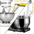 Pouring Shield, GUCHO Universal Pouring Chute for KitchenAid Bowl-Lift Stand Mixer Attachment/Accessories (pouringA)