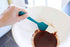StarPack Home Premium Silicone Spatula Set (2 Small, 2 Large) - Rubber Spatulas Silicone Heat Resistant to 600°F - Hygenic One Piece Design, Non Stick Kitchen Spatula Set (Teal Blue)