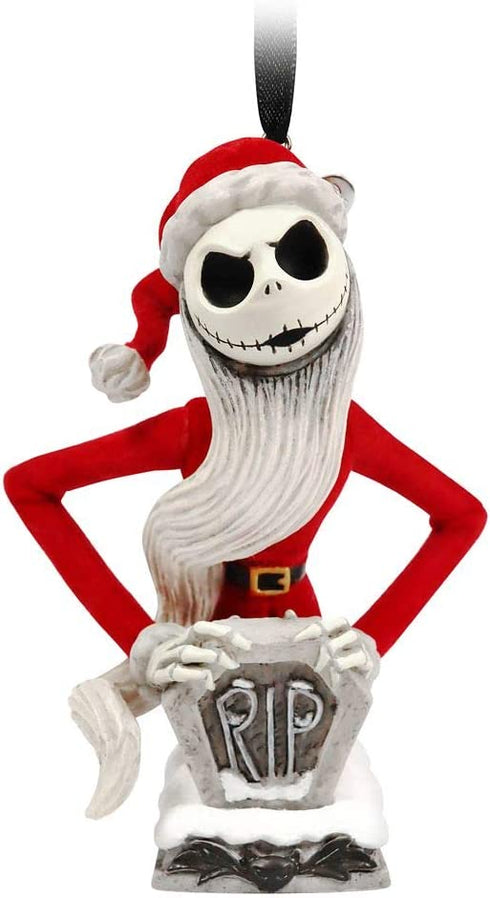 Disney Jack Skellington as Sandy Claws Sketchbook Ornament Tim Burton's The Nightmare Before Christmas