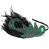BABEYOND 1920s Flapper Headband Accessories Roaring 20s Feather Hair Band Vintage Gatsby Party Accessories (Green)