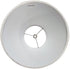 TOOTOO STAR Barrel White Small Lamp Shade for Table Lamps Replacement, 5x9x7 Inch,Fabric Cloth, Spider Model (white)