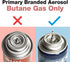 Gibot Butane Torch,Kitchen Torch Cooking Torch Creme Brulee Torch, Refillable Adjustable Flame Lighter with Safety Lock for DIY, Creme, Brulee, BBQ and Baking(Butane Gas Not Included)