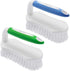 Set of Scrub Brush and Dish Brush with Comfort Grip Handle for Bathroom Kitchen Carpet