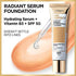 L'Oreal Paris Age Perfect Radiant Serum Foundation with SPF 50, Honey Rose, 1 Ounce