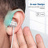 KIWI design Noise-Isolating in-Ear Headphones Compatible with Quest 2 / Rift S Accessories, Earphones with Custom Silicone Earbuds Caps (White)