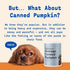 Native Pet Organic Pumpkin for Dogs (8 oz) - All-Natural, Organic Fiber for Dogs - Mix with Water to Create Delicious Pumpkin Puree - Prevent Waste with a Canned Pumpkin Alternative! (8 oz)