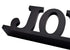 Wood Joy Sign Tabletop Joy Letters Sign Freestanding Wooden Cutout Word Decor Decorative Mantel Signs for Home Decor (Black(Joy))