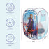 Idea Nuova Frozen 2 Pop Up Hamper Featuring Anna & Elsa, with Durable Carry Handles, 21" H x 13.5" W X 13.5" L
