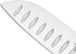 Mercer Culinary Millennia Colors Blue Handle, 7-Inch Granton Edge, Santoku Knife