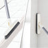 SUPERWASH PLUS Grout Brush with Extendable Handle, Swivel Brush Head with Heavy Duty Stiff V-Shaped Bristles, 55 Inch Long Handle Floor Scrubber Cleans Corners, Shower Tile, Bathtub and Patio Deck