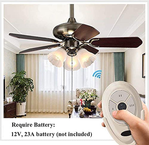 35T Ceiling Fan Remote Control Replacement for Allen Roth FAN35T1 L3HFAN35T1 FAN-35T FAN-11T L3HFAN35T (Just Remote Control)