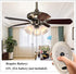 35T Ceiling Fan Remote Control Replacement for Allen Roth FAN35T1 L3HFAN35T1 FAN-35T FAN-11T L3HFAN35T (Just Remote Control)