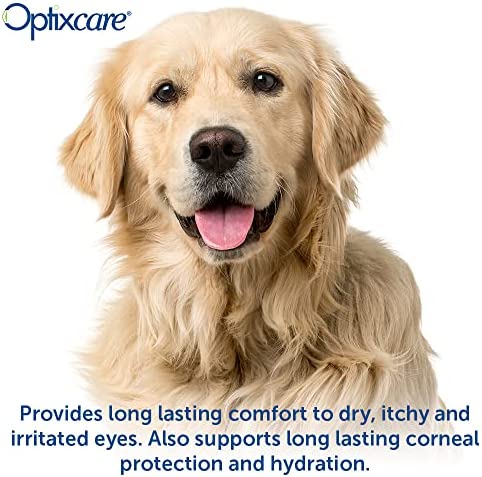 OptixCare Pet Eye Lube Plus + Hyaluron 20g for Dog Cat Horses