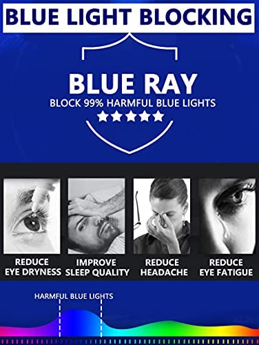 JJWELL 3 Pack Blue Light Blocking Reading Glasses for Women, Anti Eyestrain/Computer Glare UV 400 Filter Readers with Spring Hinge, Lightweight Rimless Tinted Metal Blue Rays Eyeglasses (3.00)