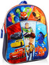 Disney Pixar Mini Backpack for Boys Girls Toddlers Kids ~ Premium 11" Backpack Bundle Featuring Toy Story, Disney Cars, Finding Nemo, Inside Out, and UP (Disney School Supplies)