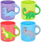 Rhode Island Novelty Dinosaurs Mugs Assorted Colors and Designs One Dozen