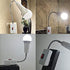 Electop E27 Socket Adapter with On/Off Switch to US Plug,Flexible Extension Lamp Bulb Holder Converter