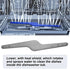 154568002 Dishwasher Lower Spray Arm for Electrolux Frigidaire 5304517203, 154568001, 154250801, 154250901, 154281101, 154414101 - Grey (154568001)